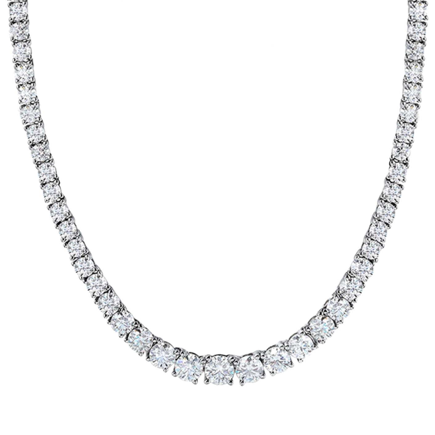 Our Jaimie graduated tennis necklace