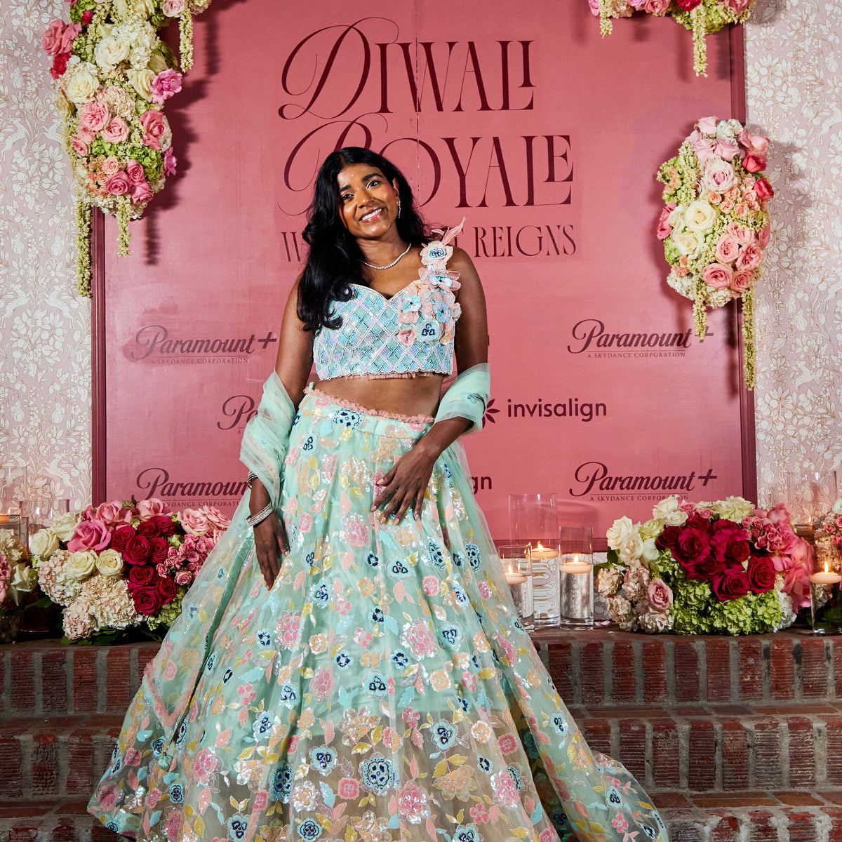 Grey’s Anatomy actress Anita Kalathara wears Leni James