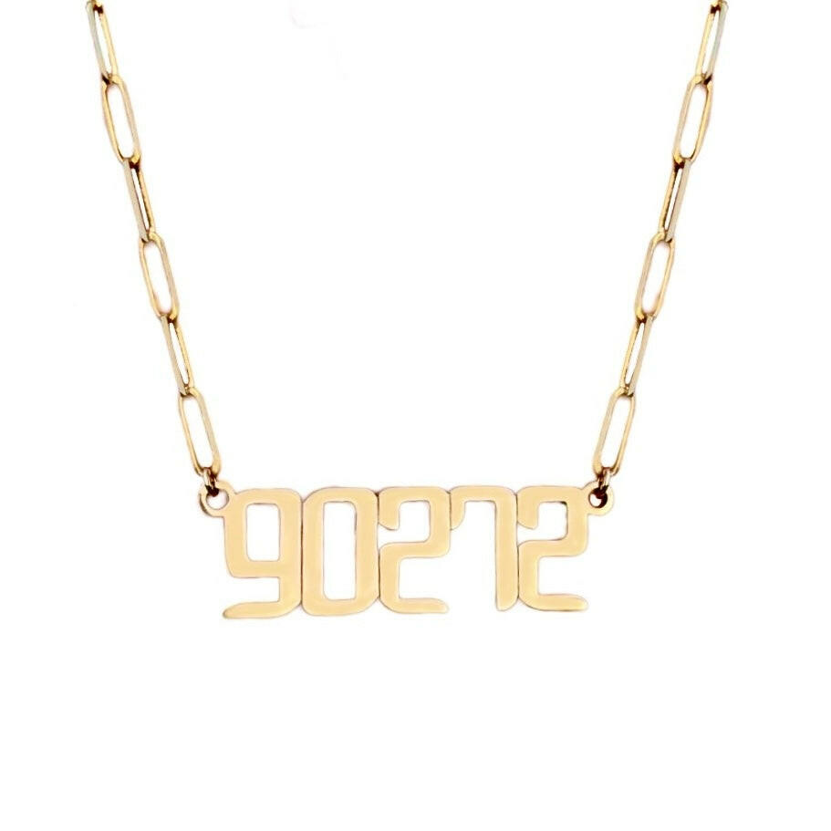 90272 necklace gold 