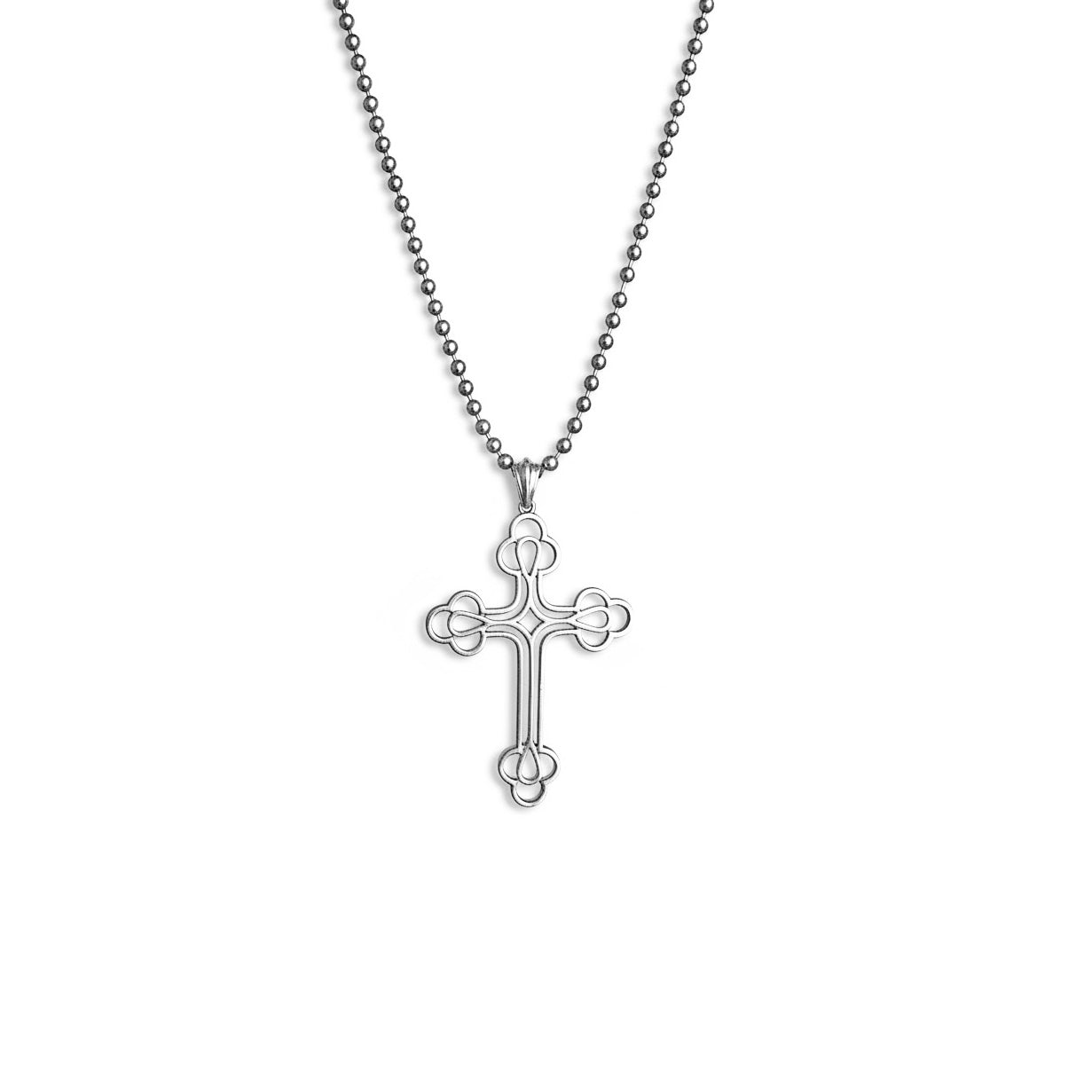 THE MIDI “BILLIE” CROSS NECKLACE