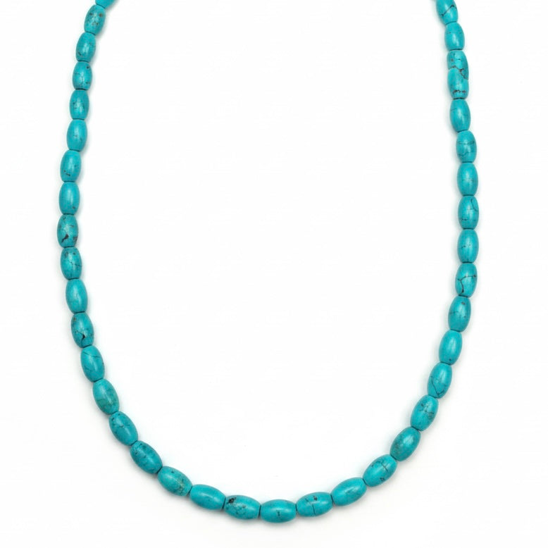 Turquoise beaded necklace 