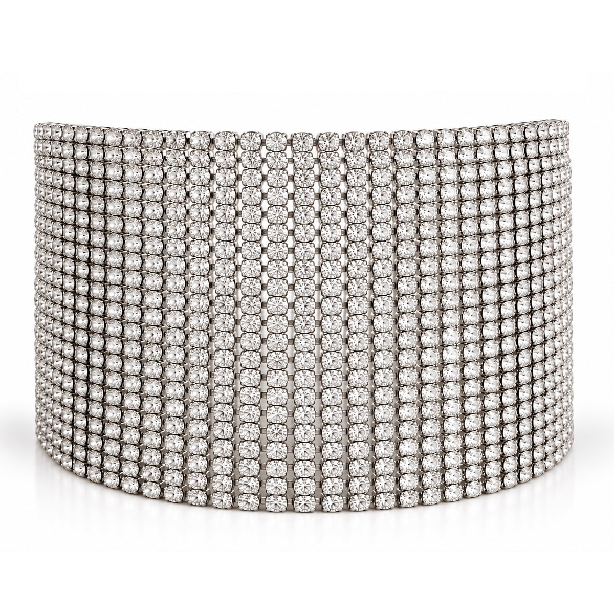 Maxi Paris choker tennis necklace 