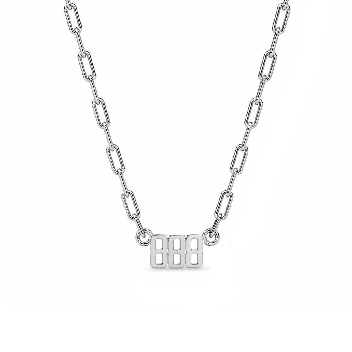 THE 888 ANGEL NUMBER NECKLACE