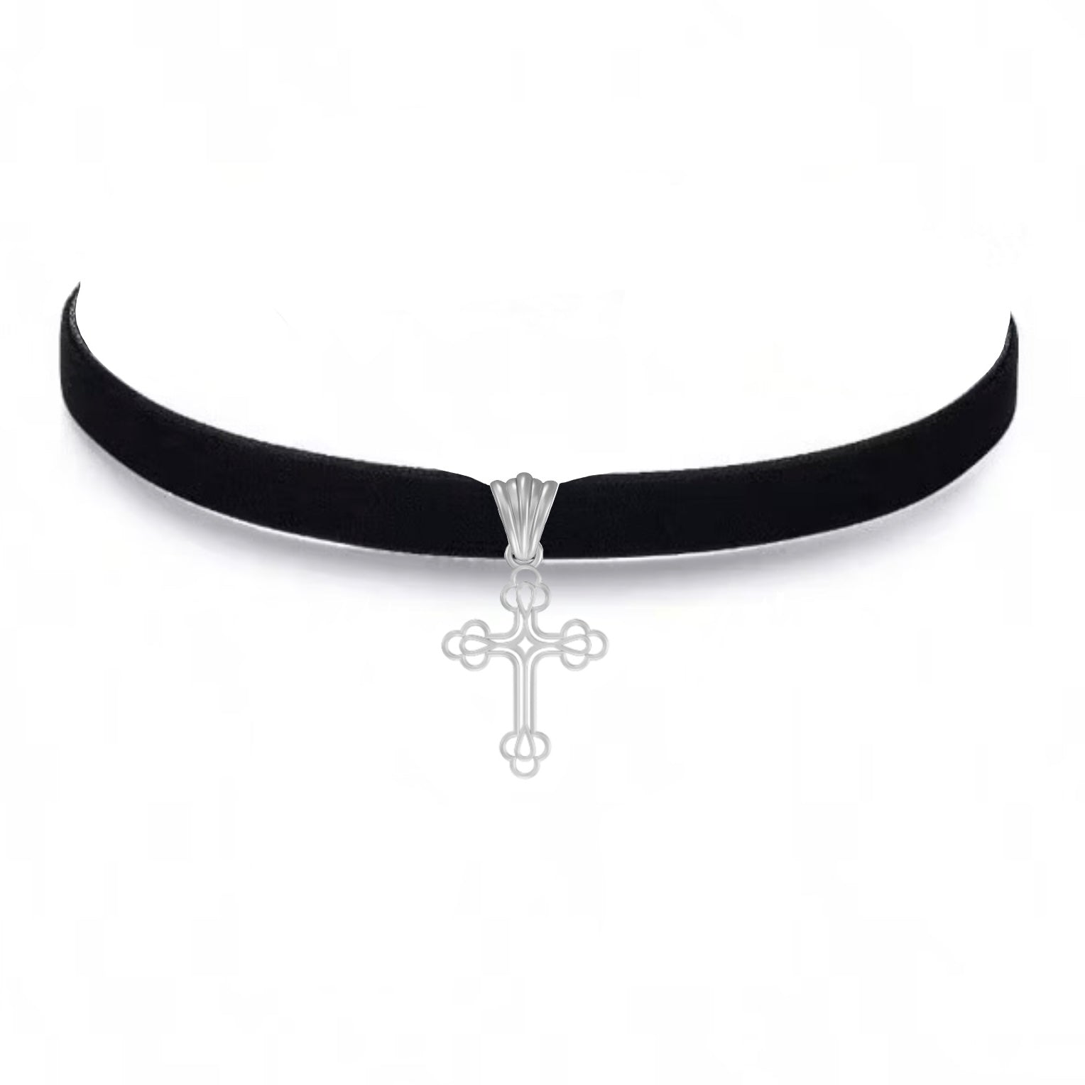 THE MINI “BILLIE” CROSS CHOKER
