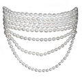 Our pearl choker necklace, “Victoria” by Leni James