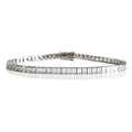Princess cute channel set tennis bracelet in silver